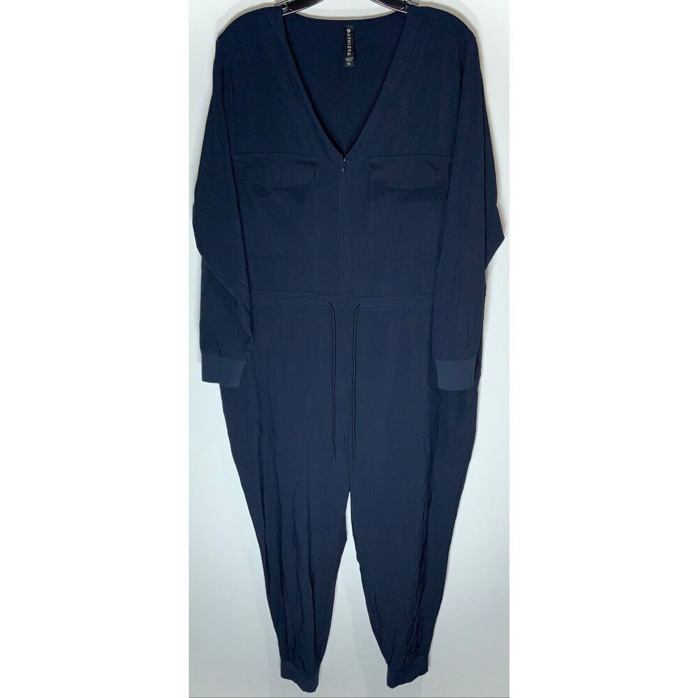 Athleta black jumpsuit size XL
